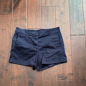 J. Crew Dark Blue Women's Bermudas